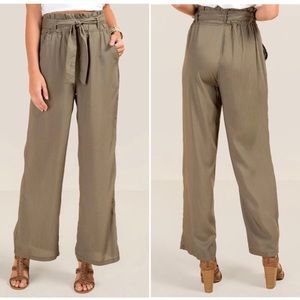 High Waisted Wide Leg Palazzo Pant